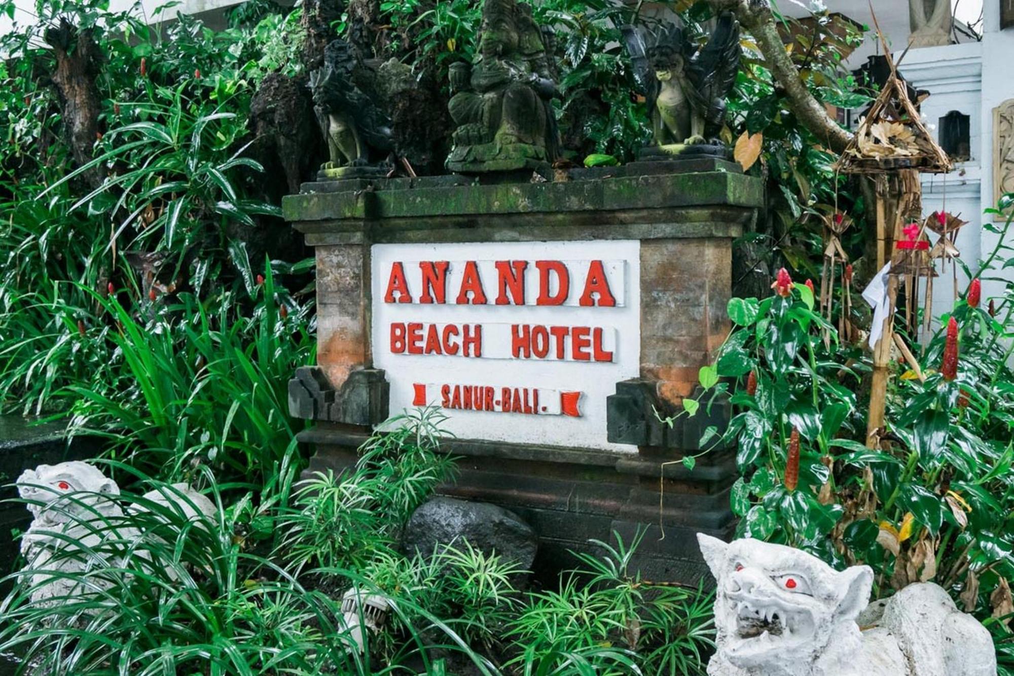 Urbanview Hotel Ananda Beach Sanur Eksteriør bilde